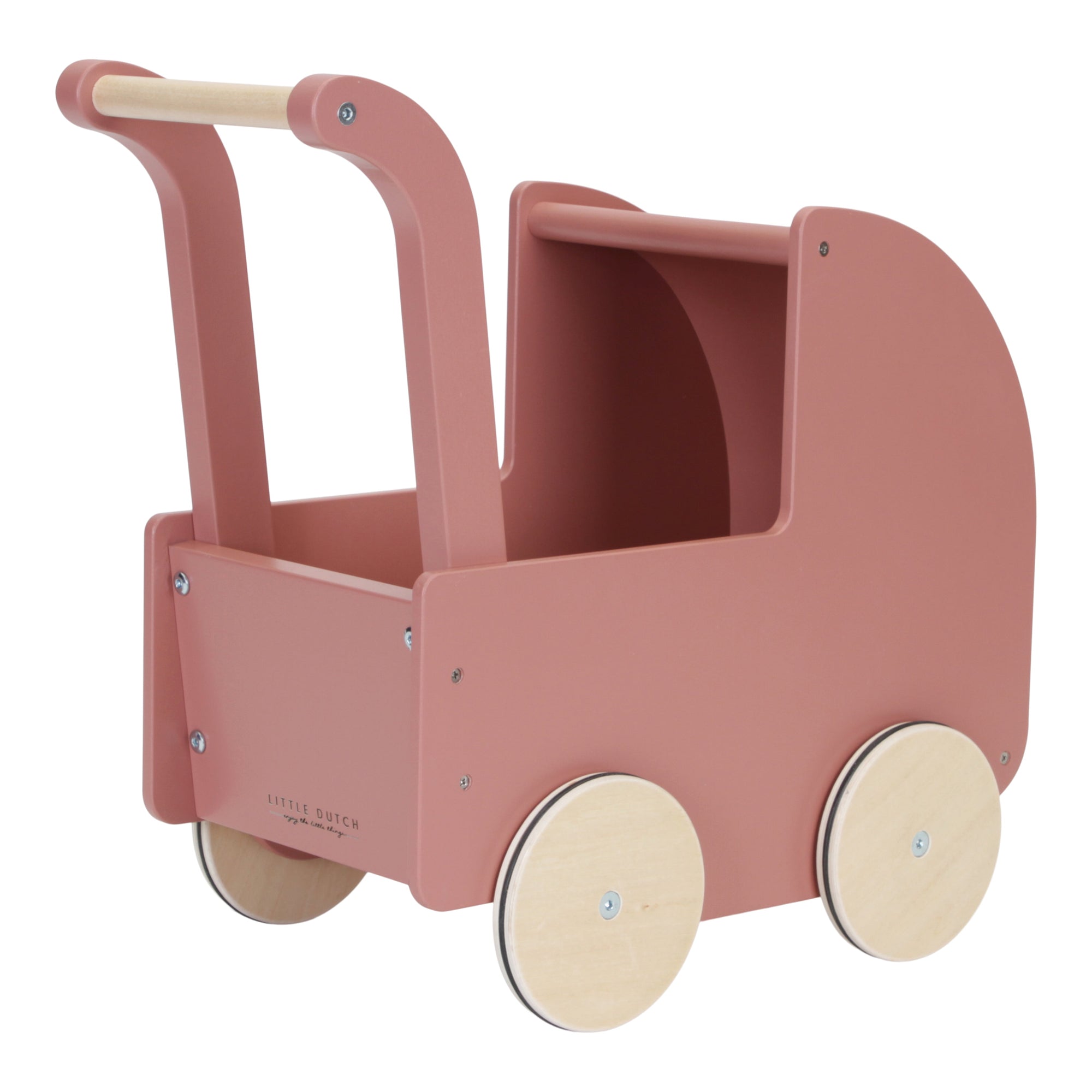 in tegenstelling tot opgroeien Hobart Little Dutch Poppenwagen Met Bedset Hout Roze – De Gele Flamingo