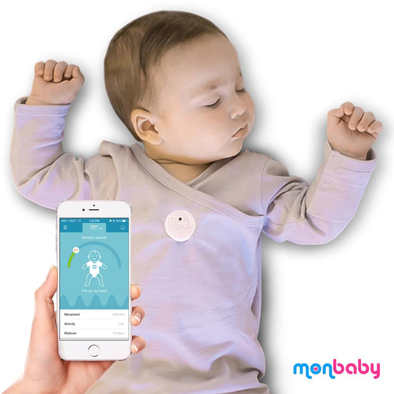 Monbaby Smartbutton babyfoon ademhalings- en positiesensor