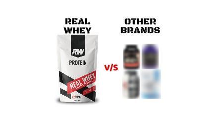 real whey and other brands 
