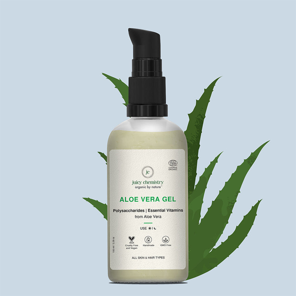 100% Pure Natural Vera Gel for Skin, Hair and