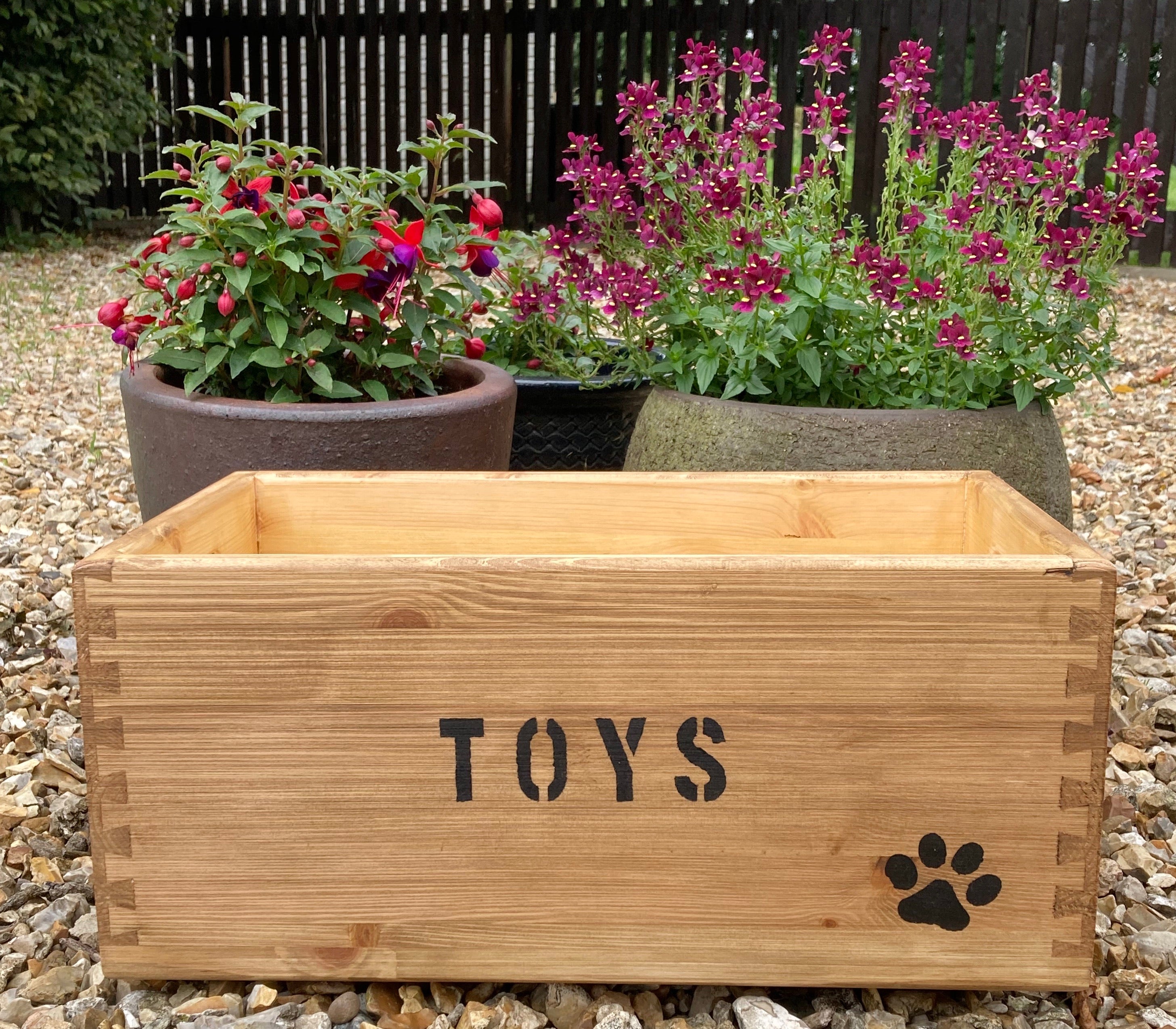 wooden toy boxes for sale