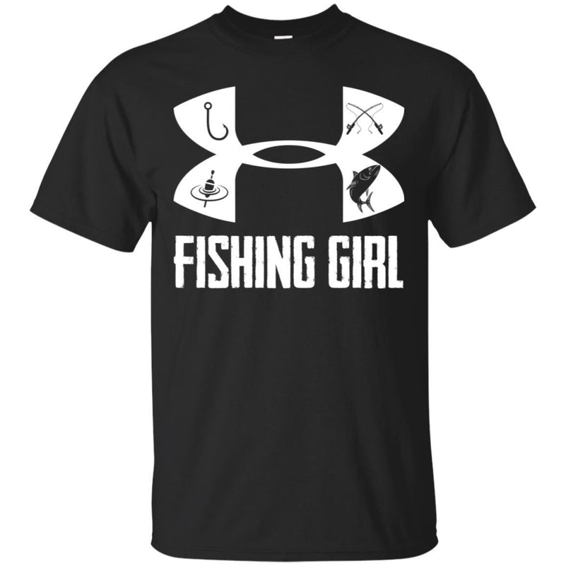 under armour fishing girl