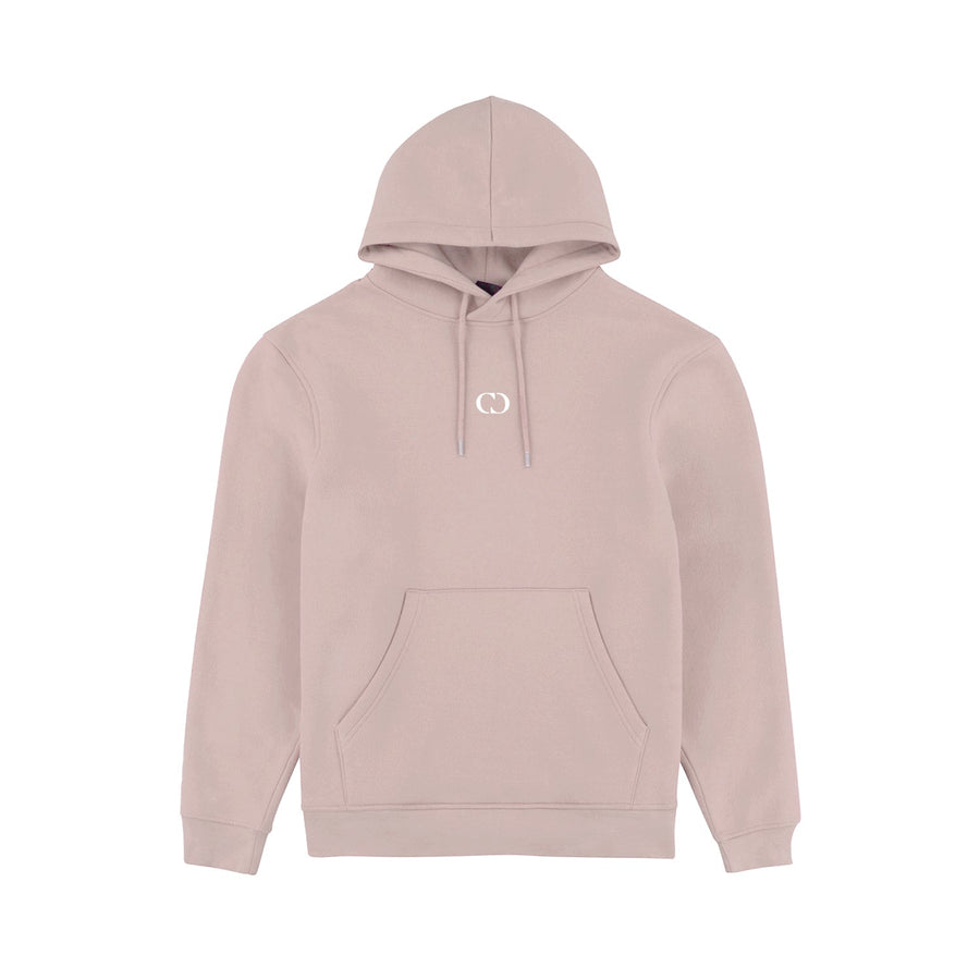 ECO ESSENTIAL PULLOVER HOODIE - DUSTY PINK 