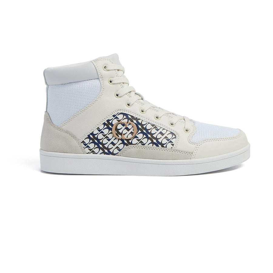  CRAFT HIGH TOP TRAINER - WHITE MONO 