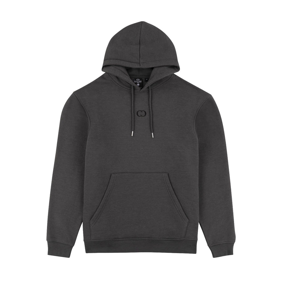  ECO ESSENTIAL PULLOVER HOODIE - CHARCOAL 