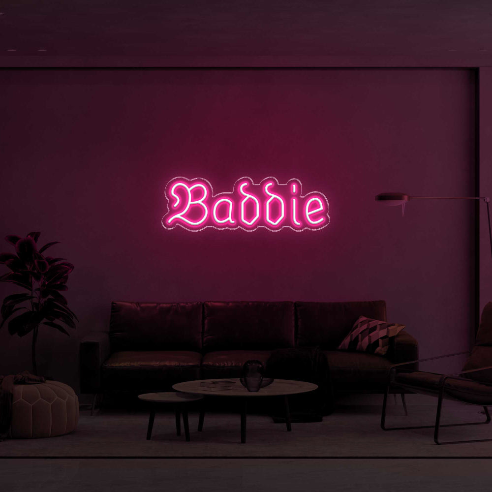 Baddie LED Neon Sign – Kings Of Neon® AU