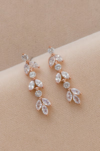Ivy Crystal Dangle Earrings