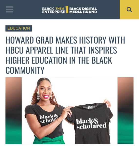 Black Enterprise | Black & Scholared Featured Press Article