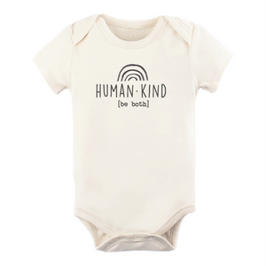Human Kind short sleeve onesie / tee