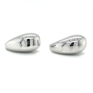 Sterling Silver Grand Teardrop Earrings