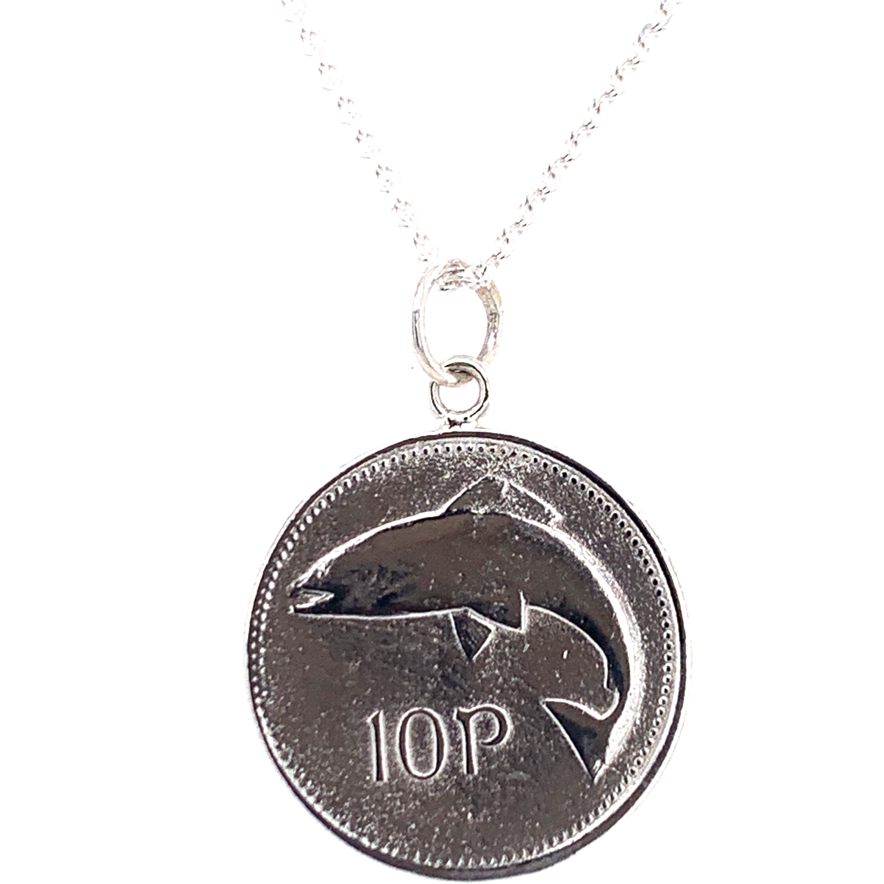 10p coin necklace