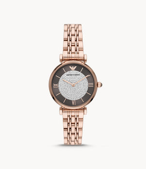 Armani Rose Gold Tone Stainless Steel Ladies Watch Ar11402 - Tadgh O Flynn  Jewellers