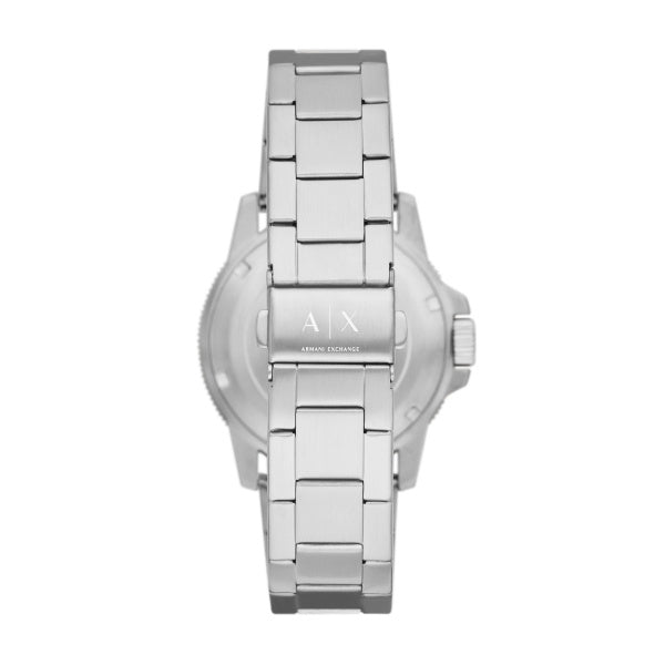 Armani Exchange Gents Green Dial Silver Strap Watch - Tadgh O Flynn  Jewellers