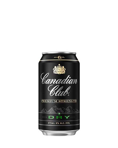 Canadian Club & Dry Premium Can 6% 3x10PKx375ml – Liquor Vault - NS