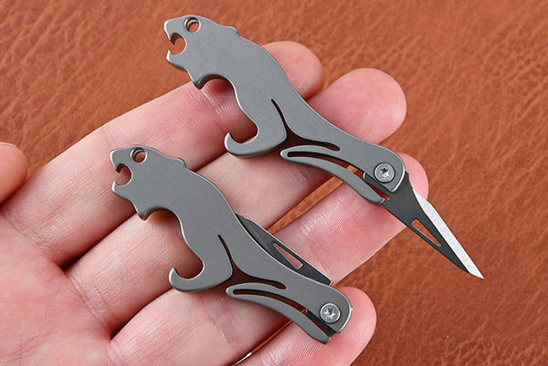 Titanium Keychain Knife 0.28oz - Kranite