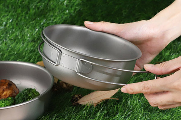 Snow Peak Titanium Cookware (3-Piece)