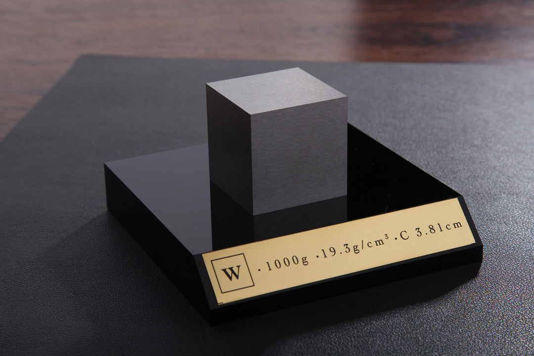 Trance Metals Solid KILO Tungsten Cube 1.5" Gift Ideas