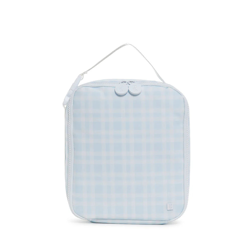 Blue Pimlico Plaid Lunch Box