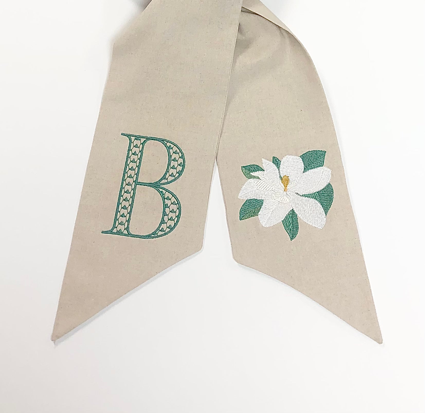 54" Natural Linen Sash