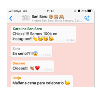 CELEBRAMOS LOS 100K DE INSTAGRAM POR TODO LO ALTO