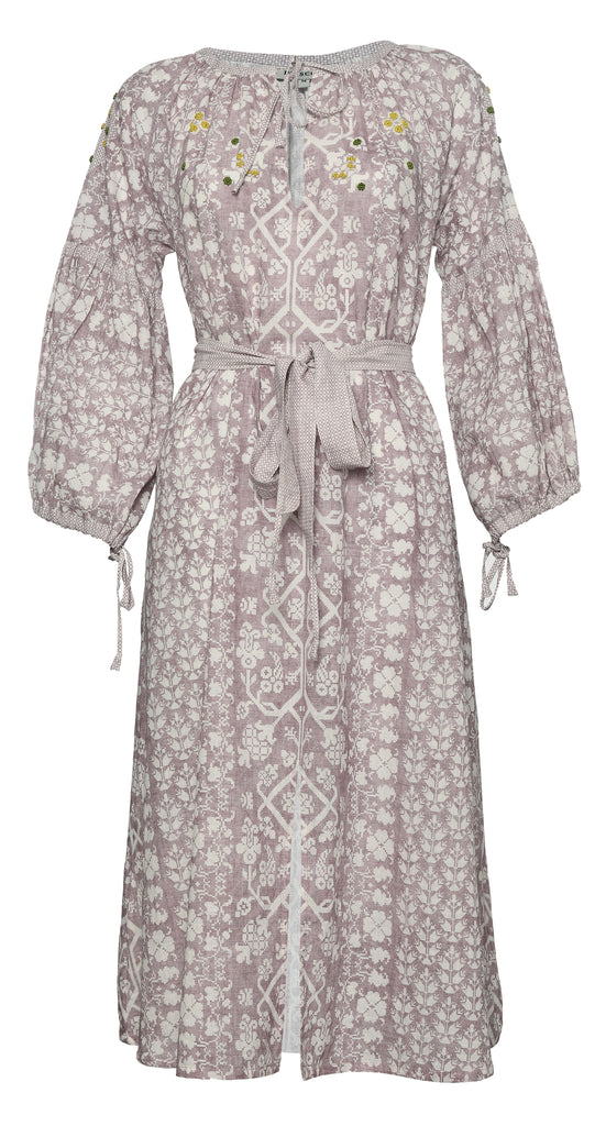 Toscana Embroidered Dress | Over The Moon