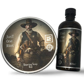 Just One Riot Shaving Soap and Splash - by Hendrix Classics and MM (Used)