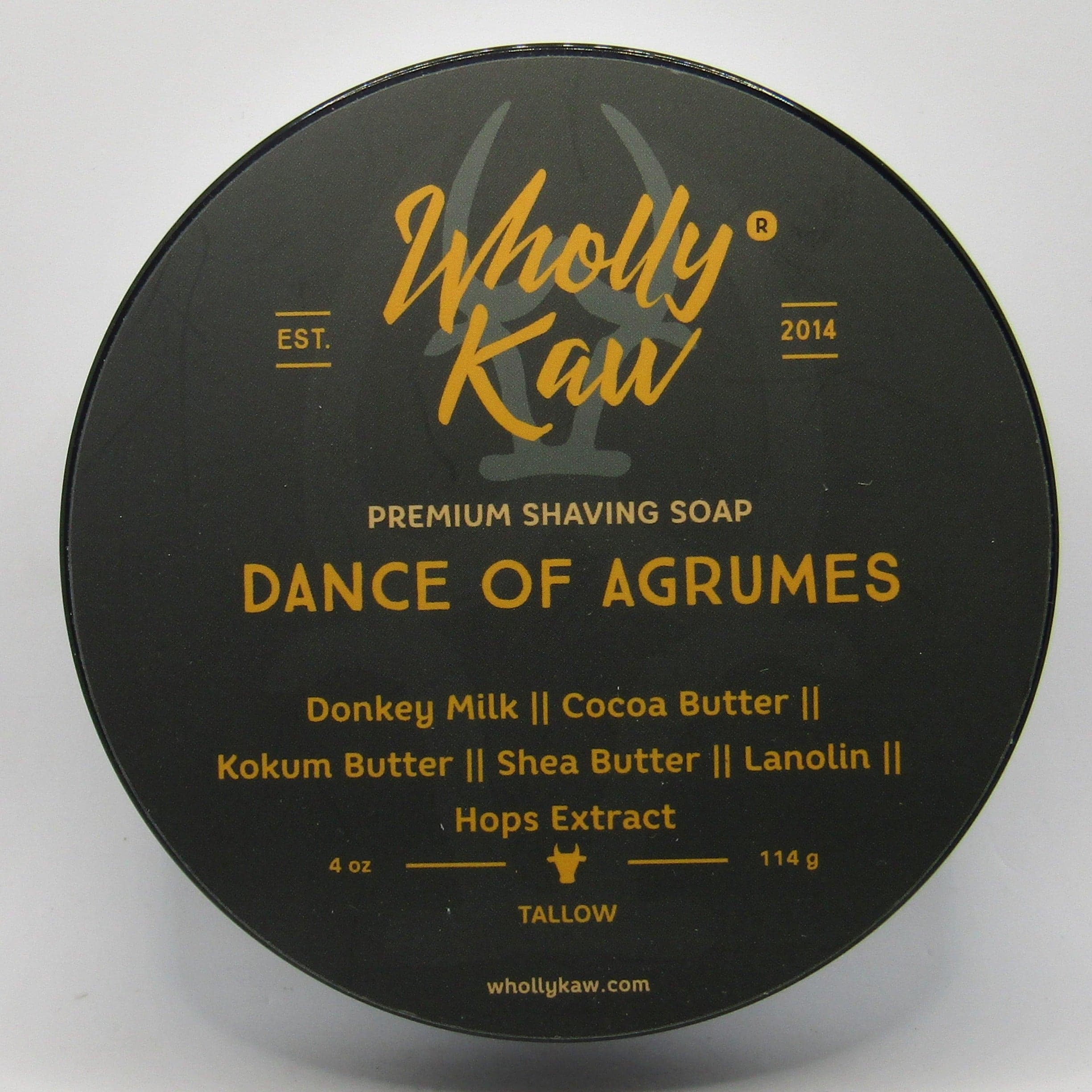 Dance of Agrumes (Tallow) Shaving Soap - by Wholly Kaw (Pre-Owned)