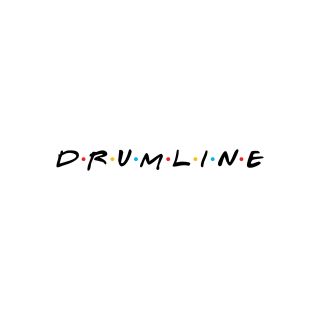 Drumline Friends Tee - White