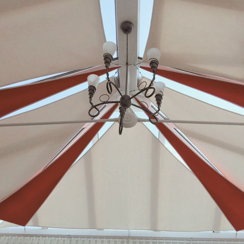 Bespoke Customised Made to Measure Conservatory Roof Shade Sail Blinds different colours