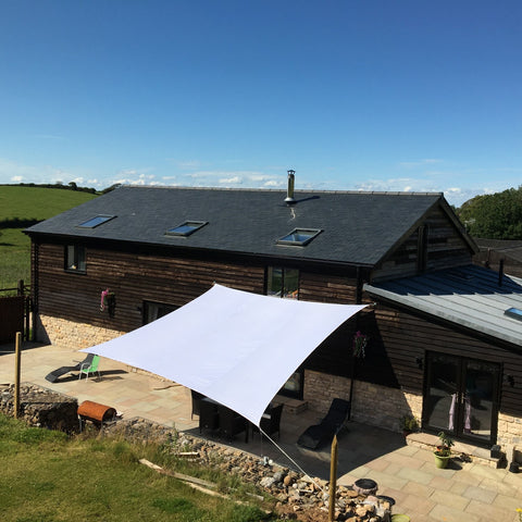 Clara Shade Sail Installation Example