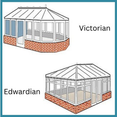 Customised Bespoke Conservatory Roof Sun Shade Sail Blinds Edwardian and Victorian Style Conservatoires