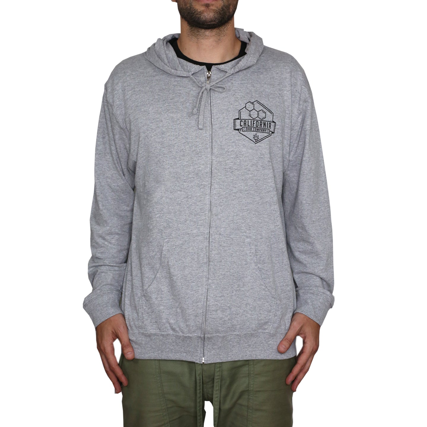 lightweight zip up sweatshirt