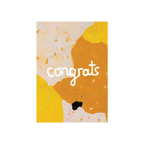Alice Berry X eminentd Card Congrats Orange