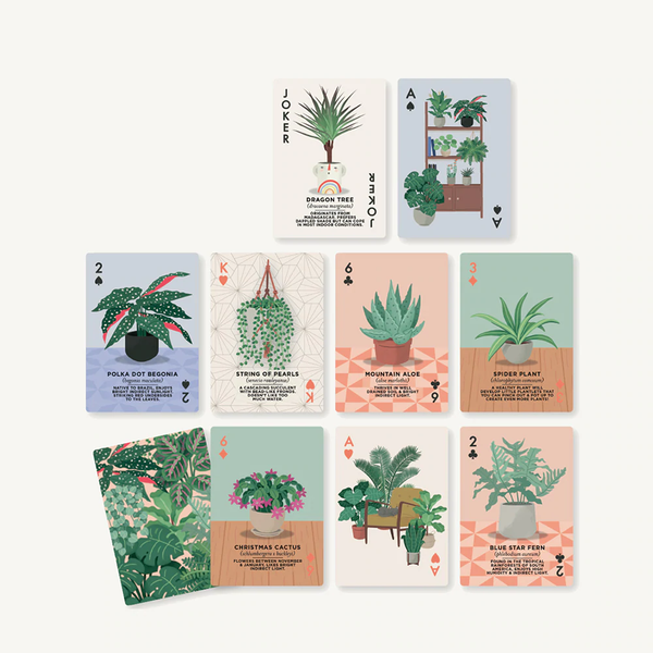 Ridley's House Plants Playing Cards