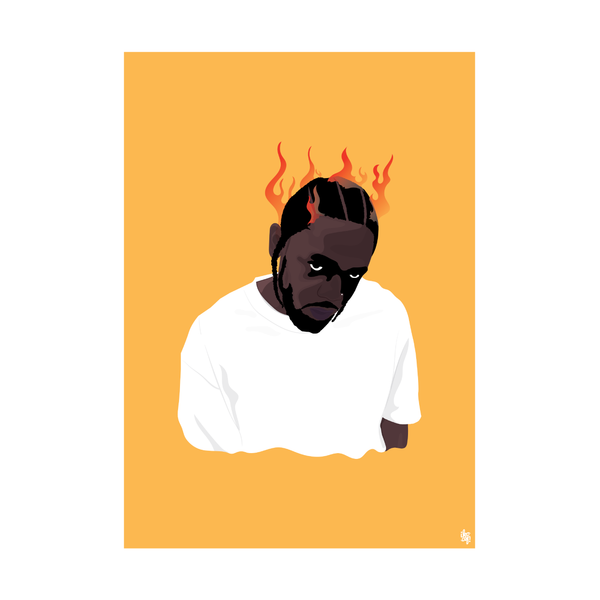 eminentd A2 Pop Culture Poster Flames