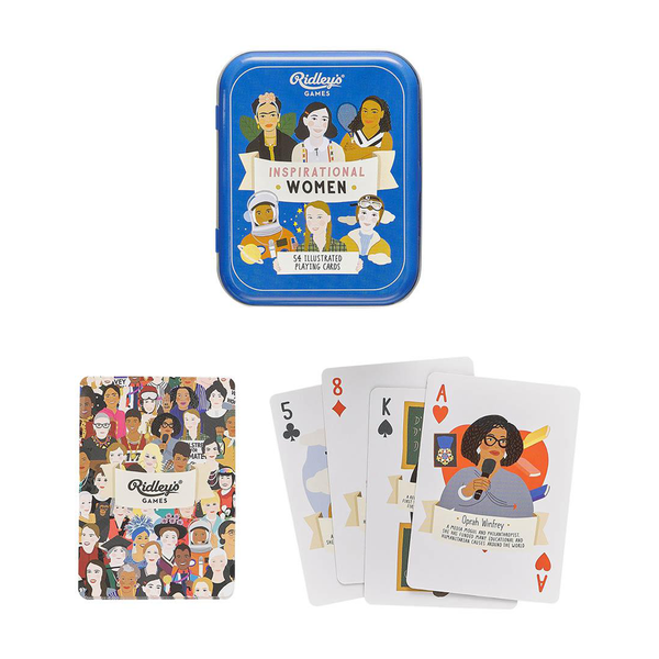 Ridleys Inspirational Women Playing Cards