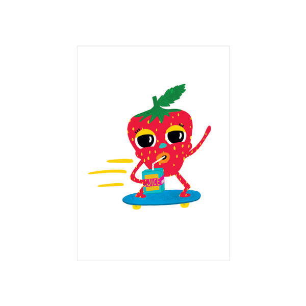 Kimi Moana Design x eminentd Card Strawberry