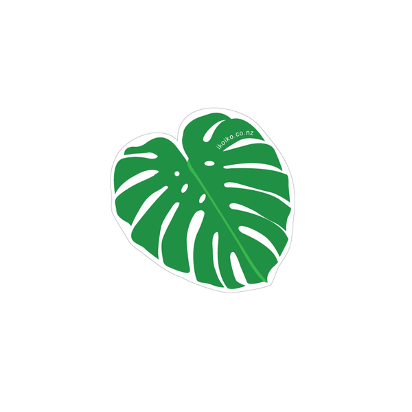 eminentd Fun Size Sticker Monstera Leaf