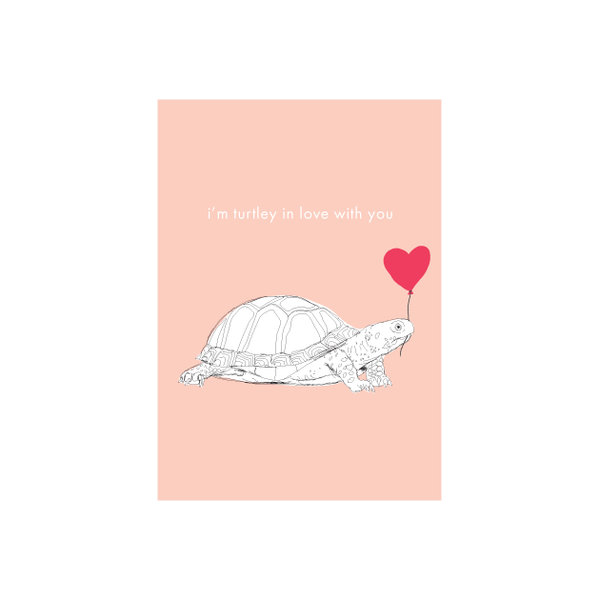 eminentd Animal Pun Card Turtle