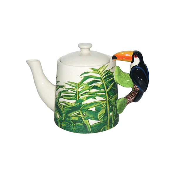 Dakota Toucan Handle Teapot
