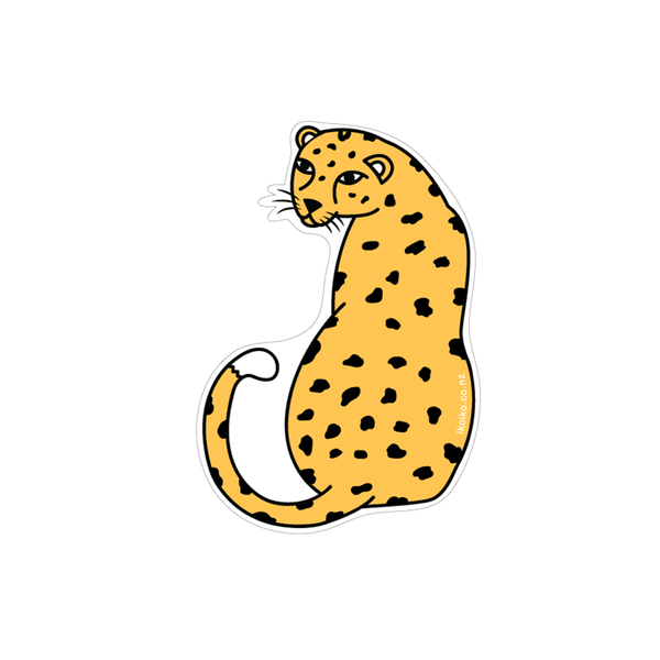 eminentd Fun Size Sticker Talula Leopard