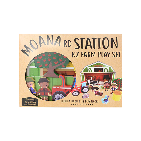 Moana Road Station NZ Farm Play Set