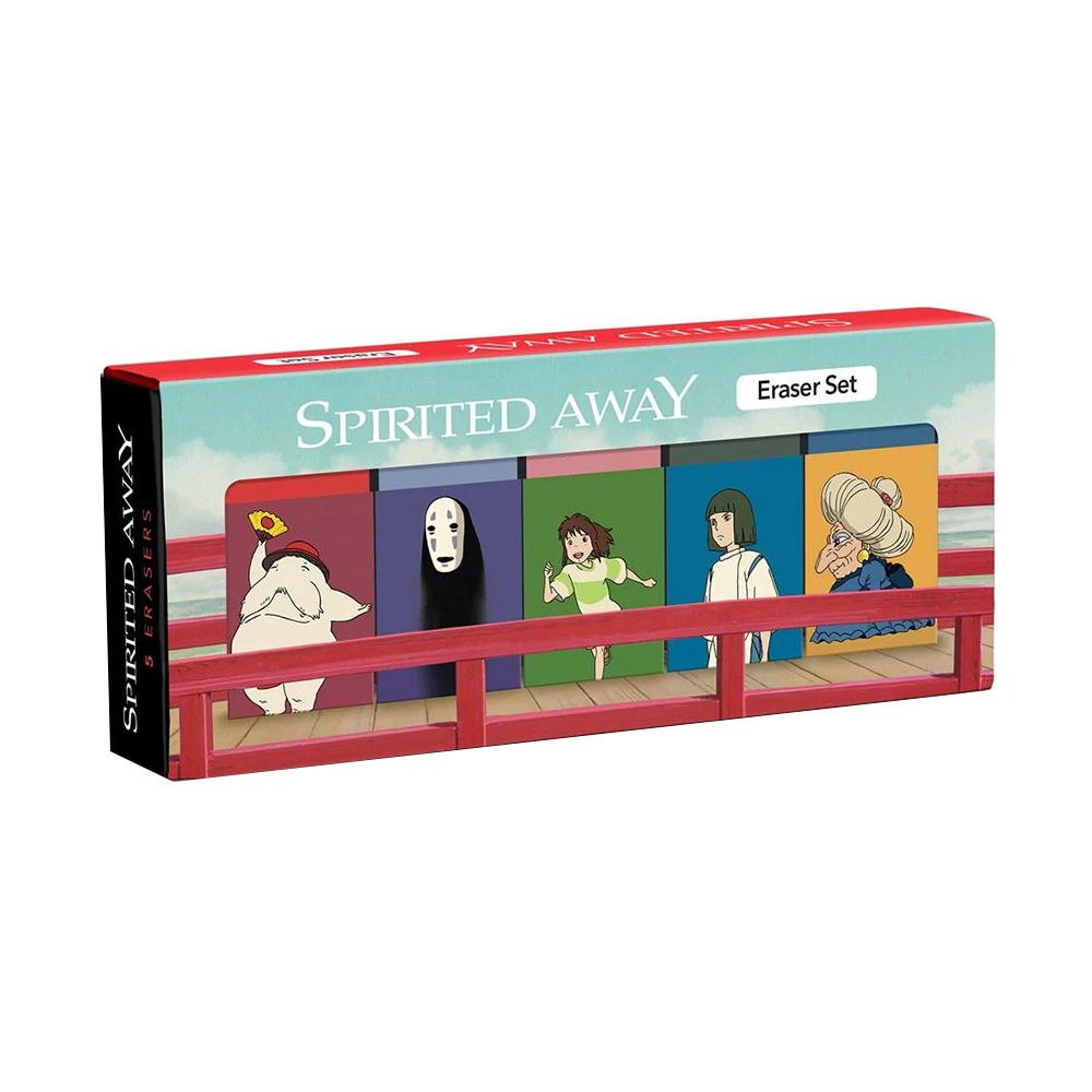 Spirited Away Erasers Set of 5