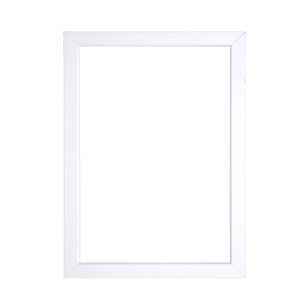 A4 Wooden Frame White