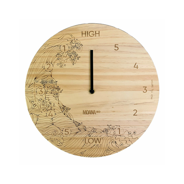 Moana Road Clock Tide Clock