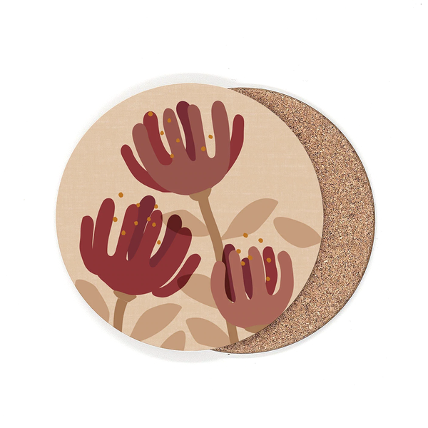 100% NZ Coaster Raw Pōhutukawa