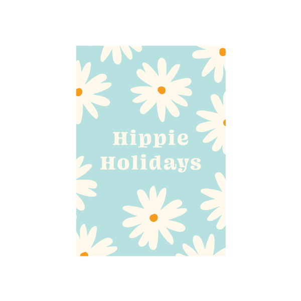 eminentd Christmas Card Hippy Holidays