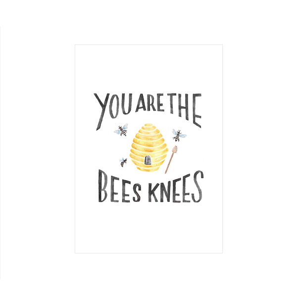 Steer Illustrations X eminentd Card You Are The Bees Knees