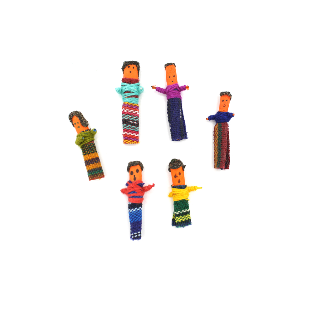 mini worry dolls