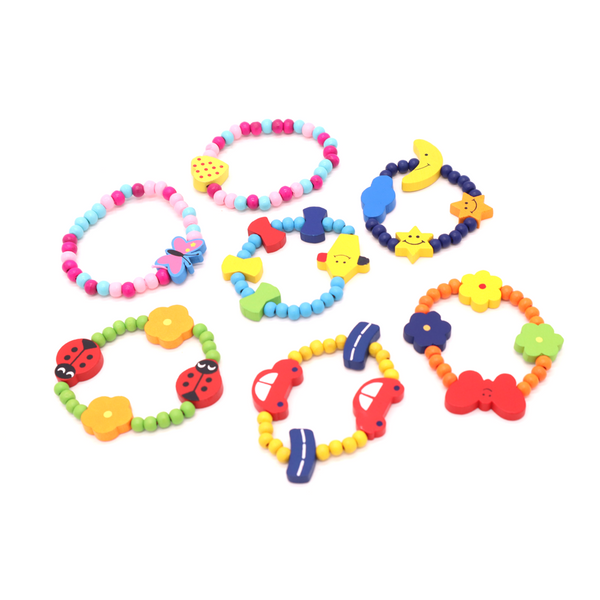 Kids Wooden Bracelet Assorted